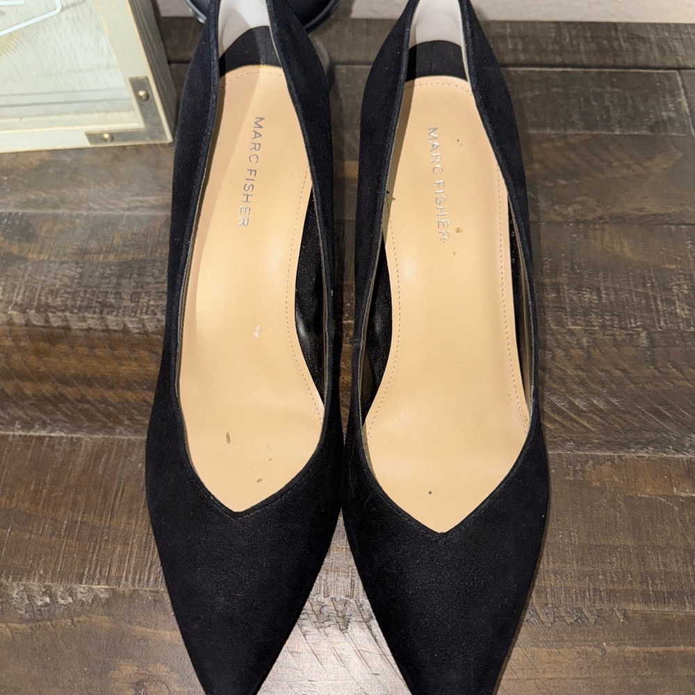 Marc Fisher Black Heels